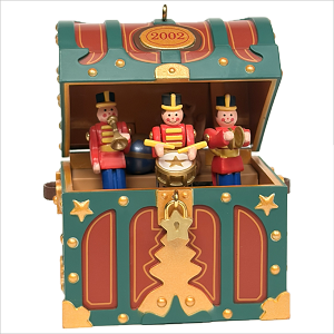 2002 Merry Music Makers-Wind Up  Hallmark Keepsake Ornament 2400QX852-3