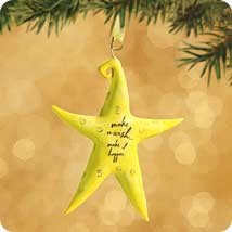 2002 Between Us - Make a Wish Hallmark Keepsake Ornament QP1526