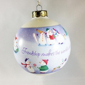 2003 Friendship Ball Hallmark Keepsake Ornament qxg8879