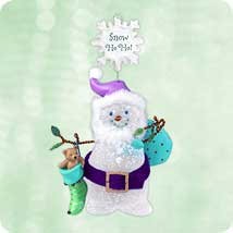 2003 Snowmans Land - Snow Ho Ho Hallmark Keepsake Ornament QP1107