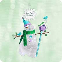 2003 Snowmans Land - Snow Place Like Home Hallmark Keepsake Ornament QP1129