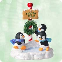 2003 Pals At The Pole Penguins  (NT) Hallmark Keepsake Ornament 1495QXG882-7-2-2