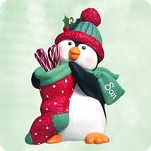 2003 Son-Penguin  Hallmark Keepsake Ornament 995QXG889-7