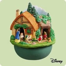 2004 Snow White And Seven Dwarfs *Magic Hallmark Keepsake Ornament 3600QXD5064-2