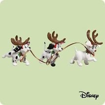 2004 Oddball, Little Dipper, And Domino Hallmark Keepsake Ornament 1495QXD5074