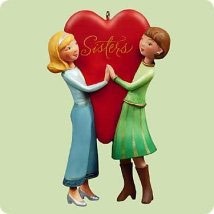 2004 Sisters Hallmark Keepsake Ornament QXG5594