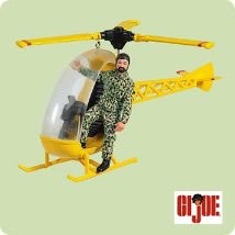 2004 G.I. Joe Helicopter  Hallmark Keepsake Ornament 1495QXI8601-2