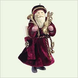 2005 Father Christmas 2nd  Hallmark Keepsake Ornament 1895QX215-5-2