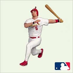 2005 At the Ballpark 10th Albert Pujols  Hallmark Keepsake Ornament 1495QX228-2-2