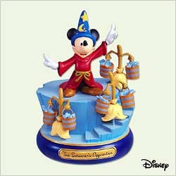 2005 Fantasia Sorcerer's Apprentice *Magic  Hallmark Keepsake Ornament 3200QXD408-2-2
