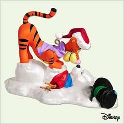 2005 Winnie the Pooh Bounce Practice Hallmark Keepsake Ornament 1295QXD409-2-2
