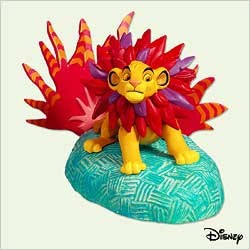 2005 Lion King Mighty Simba *Magic Hallmark Keepsake Ornament 1495QXD422-2