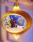 2005 Illuminations Watching For Santa  Hallmark Keepsake Ornament QLM7925-2
