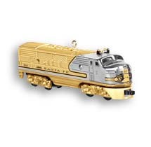 2006 Lionel Trains 2nd 1950 Santa Fe F3 Diesel Locomotive Colorway  Hallmark Keepsake Ornament 1850QXE323-3-2