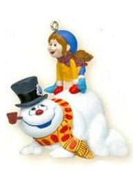 2007 Frosty the Snowman Let's Have Some Fun Hallmark Keepsake Ornament QHC4037