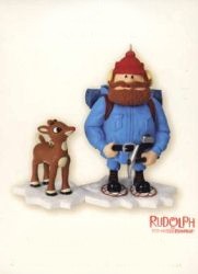 2007 Rudolph Yukon Cornelius and Rudolph Hallmark Keepsake Ornament QHC4039