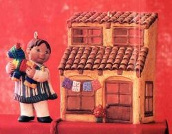 2007 Joy to the World: Mexico set/2 Hallmark Keepsake Ornament QSR8027