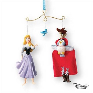 2007 Sleeping Beauty Once Upon a Dream  Hallmark Keepsake Ornament QXD4277