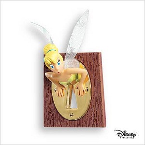 2007 Tinker Bell Keyhole Hallmark Keepsake Ornament QXD4279