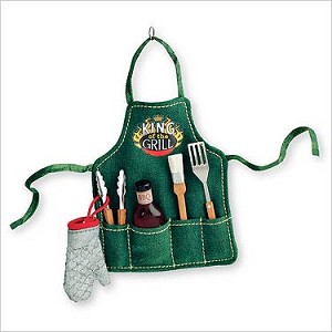 2007 King of the Grill Hallmark Keepsake Ornament QXG2129