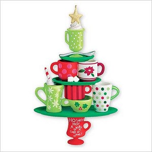 2007 Coffee Lovers' Tree Hallmark Keepsake Ornament QXG2177