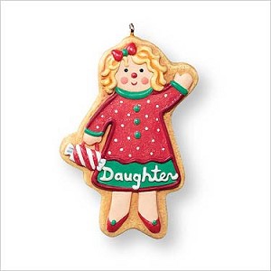 2007 Daughter Hallmark Keepsake Ornament QXG6187