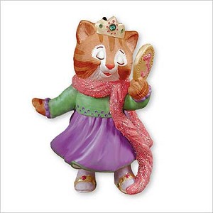 2007 Child's Age Kitty 3rd Christmas (girl) Final year Hallmark Keepsake Ornament QXG6299