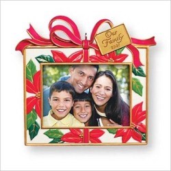 2007 Our Family Photo Holder Hallmark Keepsake Ornament QXG6399