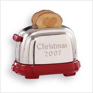 2007 Toast for Two Hallmark Keepsake Ornament QXG6417
