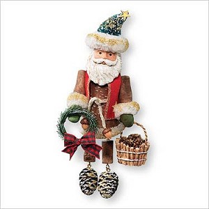 2007 Woodland Santa  Hallmark Keepsake Ornament QXG7109