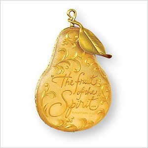 2007 Fruit of the Spirit Hallmark Keepsake Ornament QXG7189
