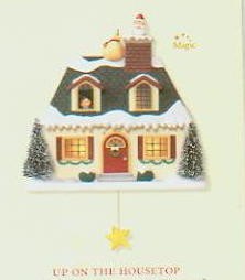 2007 Up on the Housetop *Magic Hallmark Keepsake Ornament QXG7227