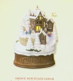 2007 Snowy Mountain Lodge *Magic (SDB) Hallmark Keepsake Ornament QXG7567-2