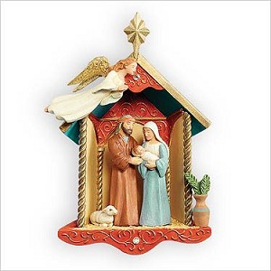 2007 A Child Was Born Hallmark Keepsake Ornament QXG7597