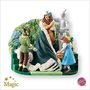 2007 Wizard of Oz King of the Forest *Magic  Hallmark Keepsake Ornament QXI4127