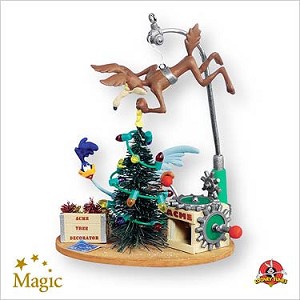 2007 Looney Tunes The Coyote Contraption *Magic Hallmark Keepsake Ornament QXI4149