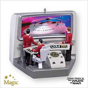 2007 Star Trek II: The Wrath of Khan *Magic Hallmark Keepsake Ornament QXI4349