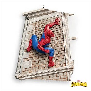 2007 The Amazing Spiderman Hallmark Keepsake Ornament QXI4369