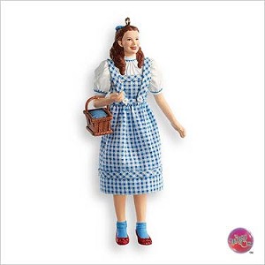 2007 Wizard of Oz Dorothy Gale Hallmark Keepsake Ornament QXI4429