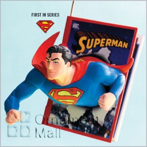 2008 Comic Book Heroes 1st Superman Hallmark Keepsake Ornament QX4154