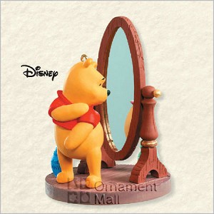 2008 Winnie the Pooh Pound Pondering Hallmark Keepsake Ornament QXD4094