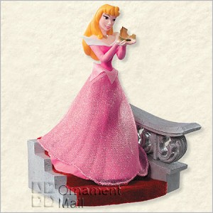 2008 Sleeping Beauty Aurora's Royal Crown Hallmark Keepsake Ornament QXD4234