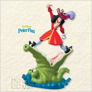 2008 Peter Pan Tick-Tock Croc Hallmark Keepsake Ornament QXD4284