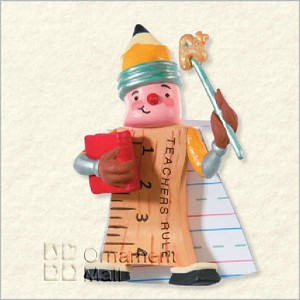 2008 Teachers Rule! Hallmark Keepsake Ornament QXG2144