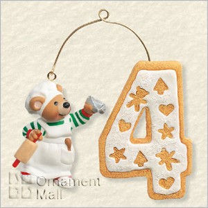 2008 My 4th Christmas Hallmark Keepsake Ornament QXG6091