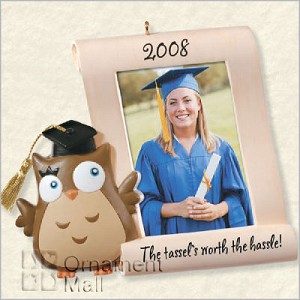 2008 Proud Grad Photo Holder Hallmark Keepsake Ornament QXG6394