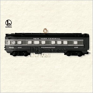 2008 Lionel Trains New York Central Observation Car Hallmark Keepsake Ornament QXI2011