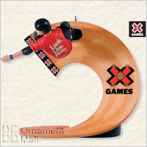 2008 It's X Games Skateboarder! Hallmark Keepsake Ornament QXI2181
