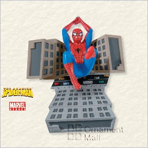 2008 Spiderman Friendly Neighborhood Spider Man Hallmark Keepsake Ornament QXI4281