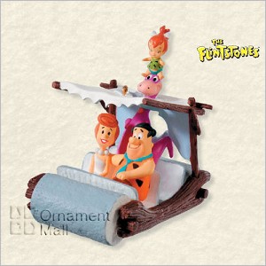 2008 Flintstones Car Hallmark Keepsake Ornament QXI4314